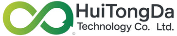 Logo of HuiTongDa Technology Co. Ltd with a green infinity symbol.